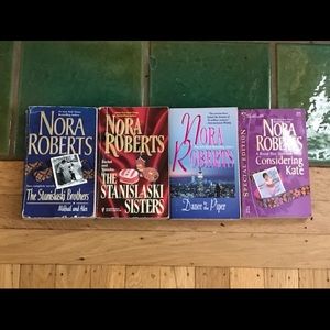 Nora Roberts mini Series Paperback Books